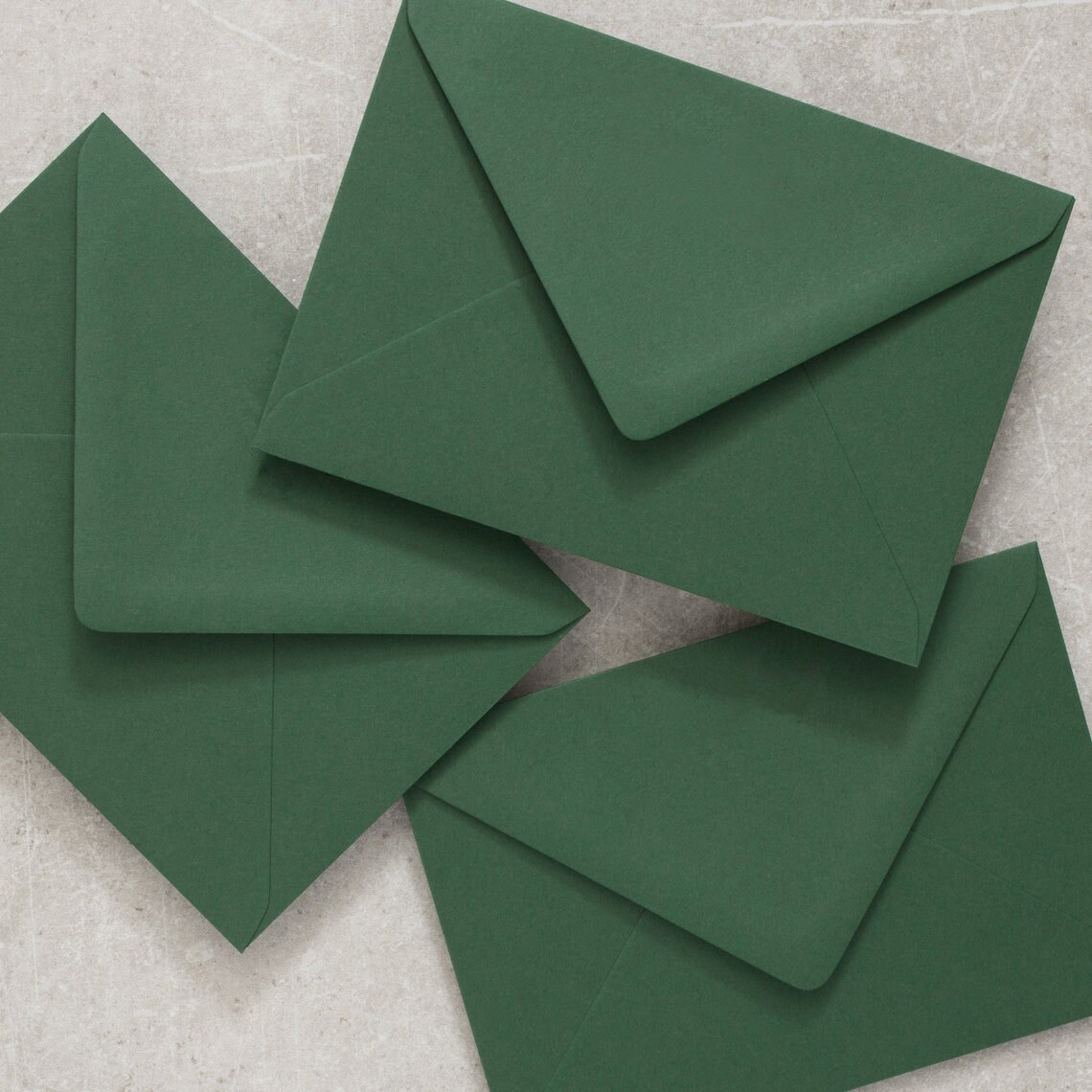 Forest Envelopes C6 C5 or 5x7 135x189mm Dark Green Etsy Australia