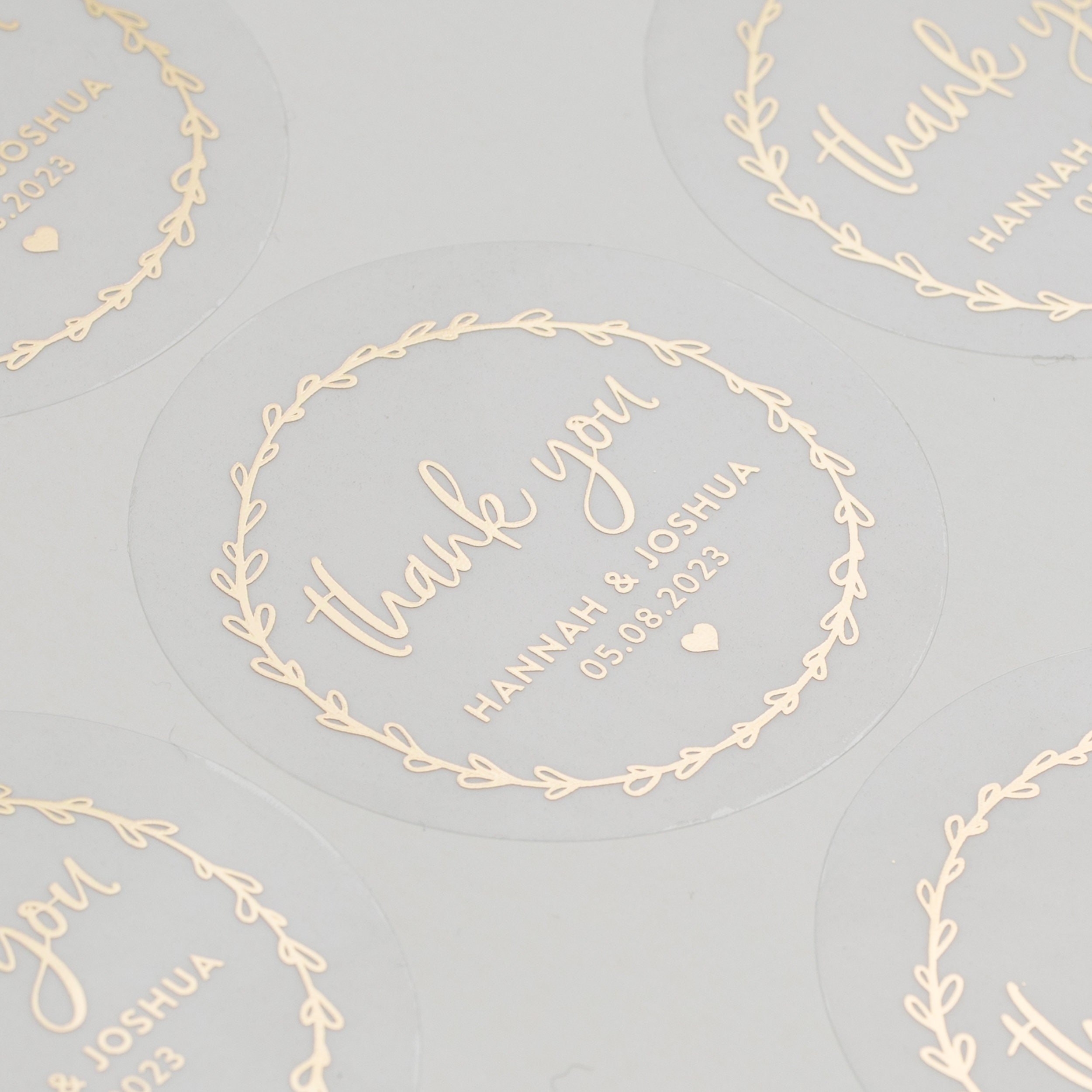 Envelope Seals, Wedding Invitation Stickers, Initial Stickers For Weddings,  Personalised, Foil Stickers Custom, 51mm ST014