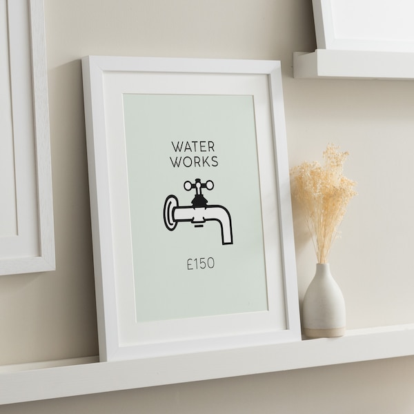 Monopoly Bathroom Etsy