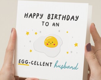 Husband Birthday Card, Funny Card For Him, Happy Birthday Gift For Husband, Funny Birthday Card Husband, Cute Card For Husband