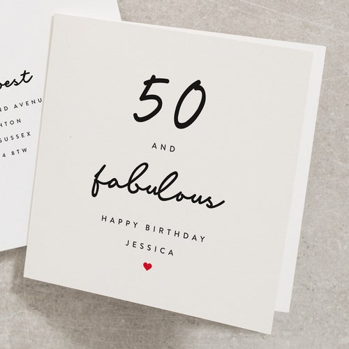 Personalised 50th Birthday Card | Born In 1975 Facts - Foto 9
