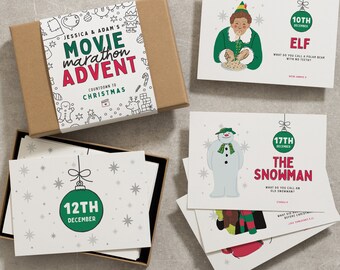 Advent Calendar, Children's Christmas Movies Advent Calendar 2022, Movie Advent Calendar for Kids, Children's Film Christmas Advent Calendar