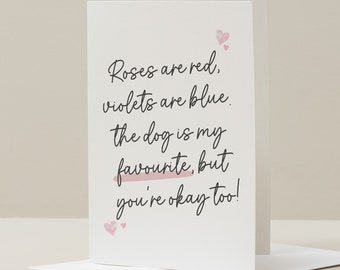 Husband Valentines Day Card, Funny Boyfriend Valentines Day, Valentines Day Card For Him, Valentine's Gift For Her, Girlfriend, For Wife