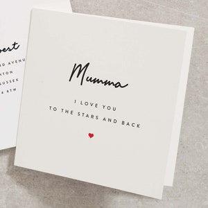 Mumma Mothers Day Card, Happy Mothers Day Mumma Card, Mothers Day Card For Mumma, Mum Mothers Day Card, Special Mothers Day Card MD090