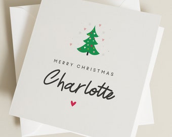 Cute Christmas Card, Funny Personalised Christmas Card, Boyfriend Christmas Card, Romantic Christmas Card, Family Christmas Card