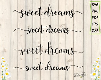 Free Free 52 Sweet Dreams Svg File SVG PNG EPS DXF File