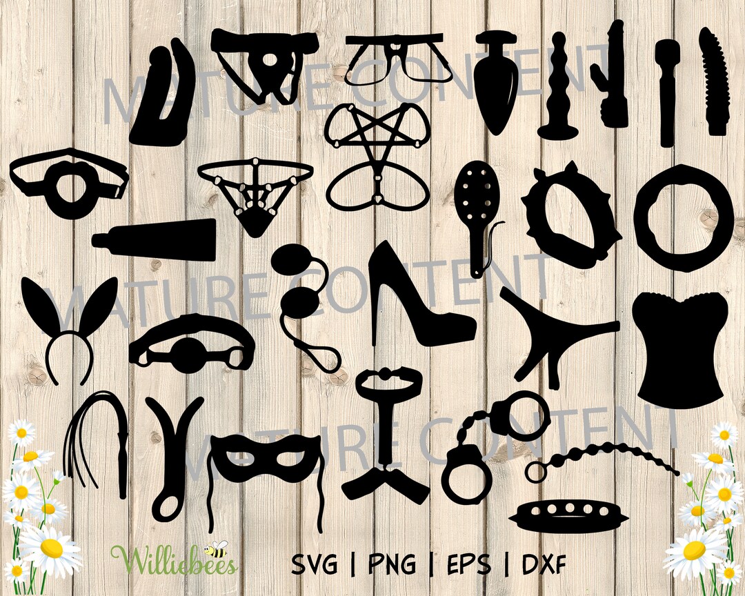 Paquete de juguetes eróticos svg/ juguetes sexuales svg/ bdsm vector/  fetiche/ silueta de juguetes sexuales/ svg erótico/ juego de rol/ sexy svg/  eps/pdf/png/svg -  España