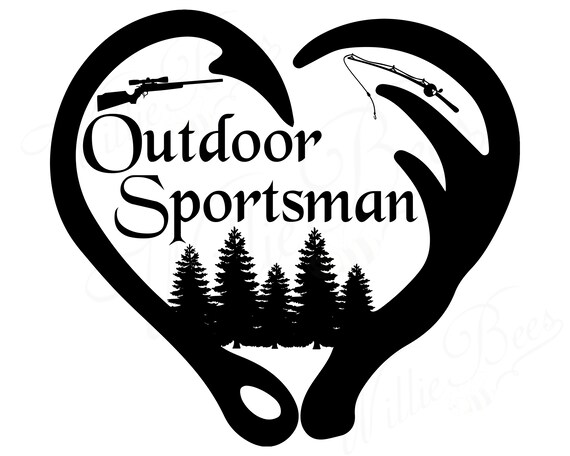 Download Sportsman SVG Outdoor SVG Sportsman Decal Hunting And | Etsy