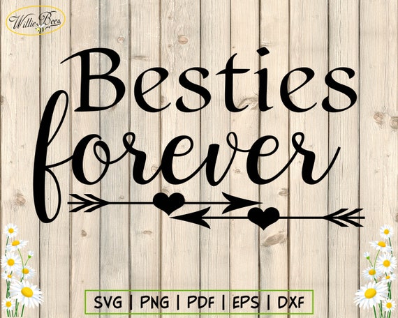 Download Besties Forever SVG Best Friend Gift Friendship Quote Best ...