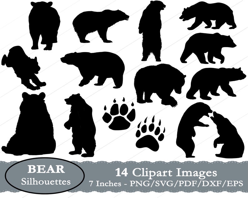 Free Free 265 Silhouette Bear Mountain Svg SVG PNG EPS DXF File