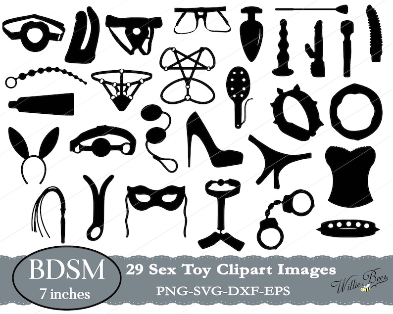 BDSM SVG Erotic Stimulation Adult Sex Toys Bondage Role image 0.