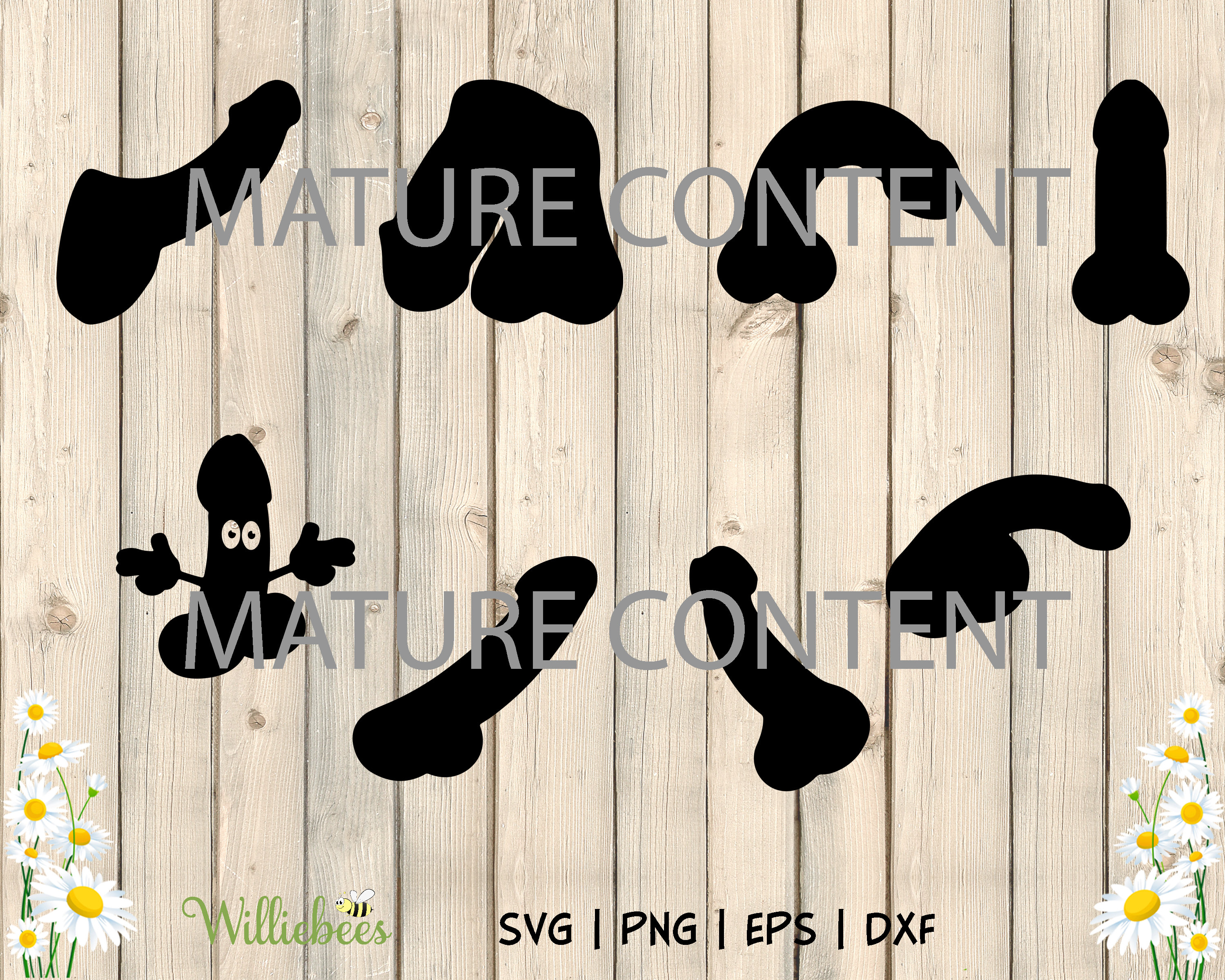 Pene SVG Imágenes Prediseñadas Pene de los hombres Órgano - Etsy México