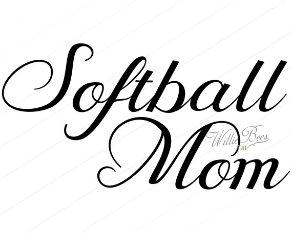 Download Items similar to Softball SVG, Softball Mom, Play Ball ...
