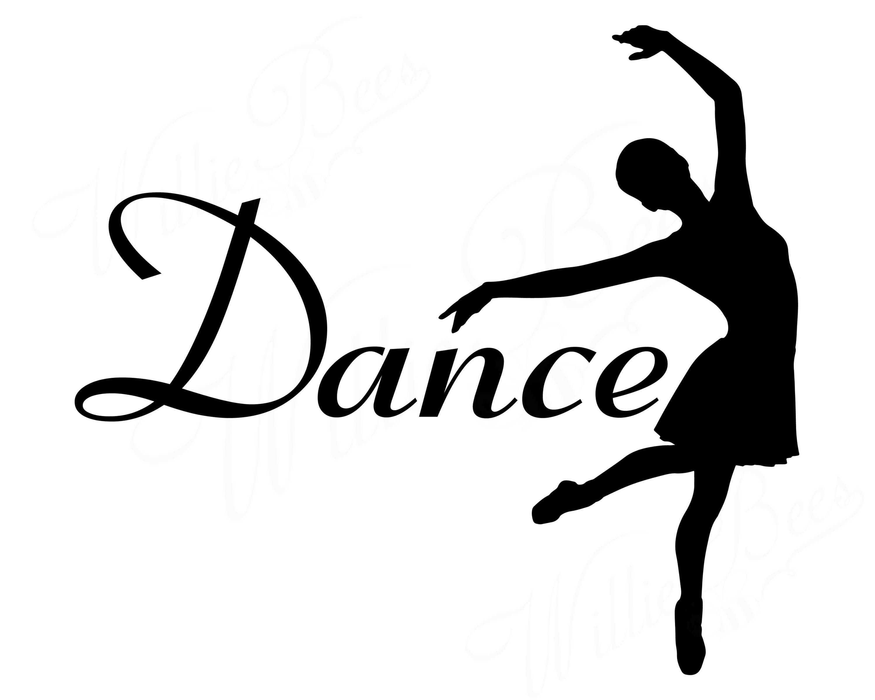 Download Dance SVG Ballet SVG Dance Cut File Dancer SVG Love | Etsy