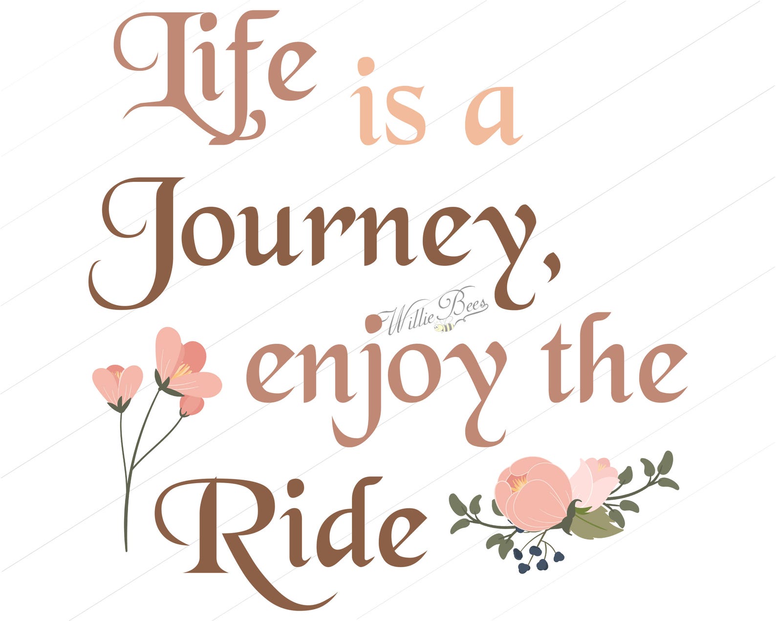 Life is A Journey Enjoy The Ride SVG PNG Pdf About Life Etsy