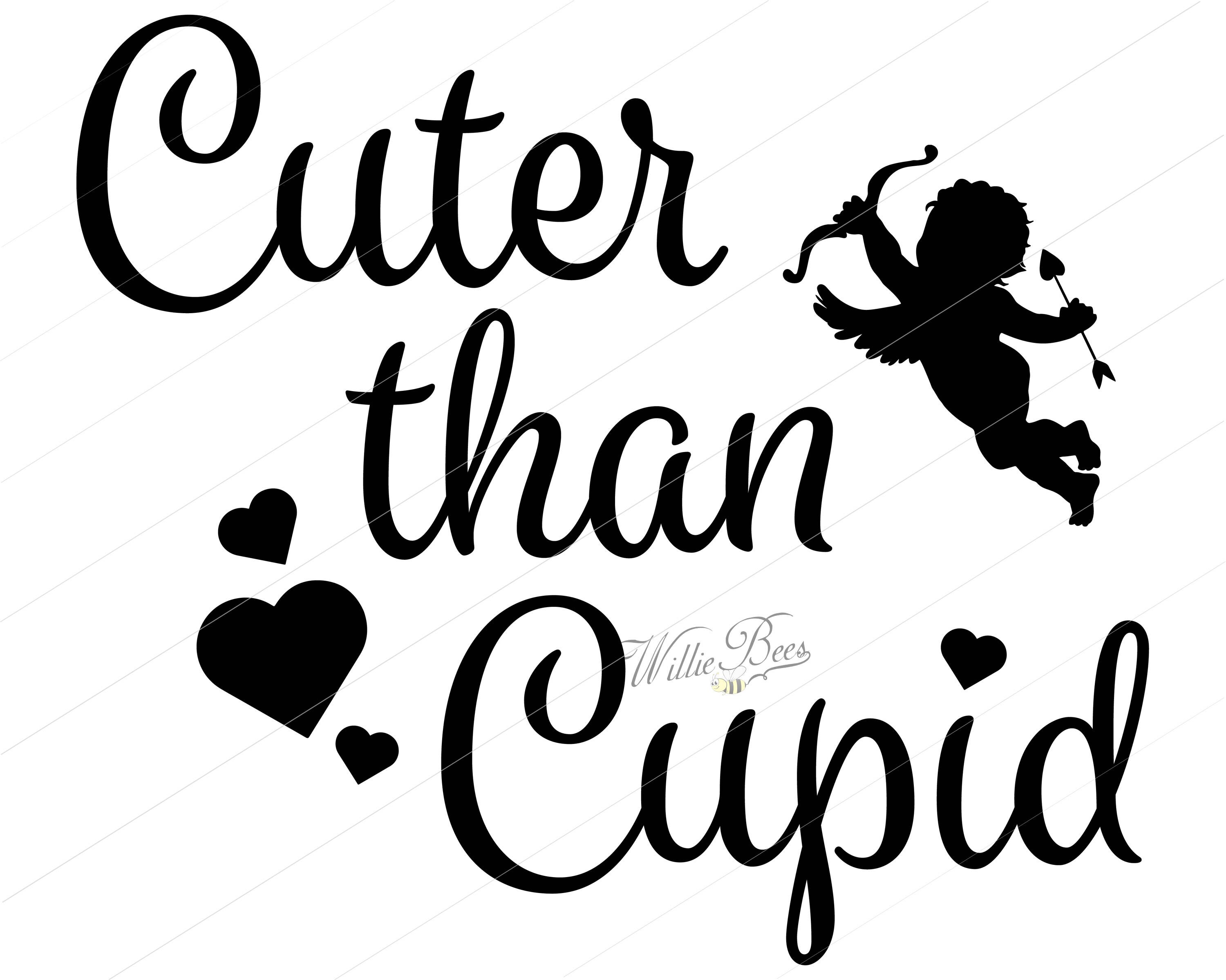 Download Cupid SVG Cuter than Cupid SVG Cupid With Arrow Love | Etsy