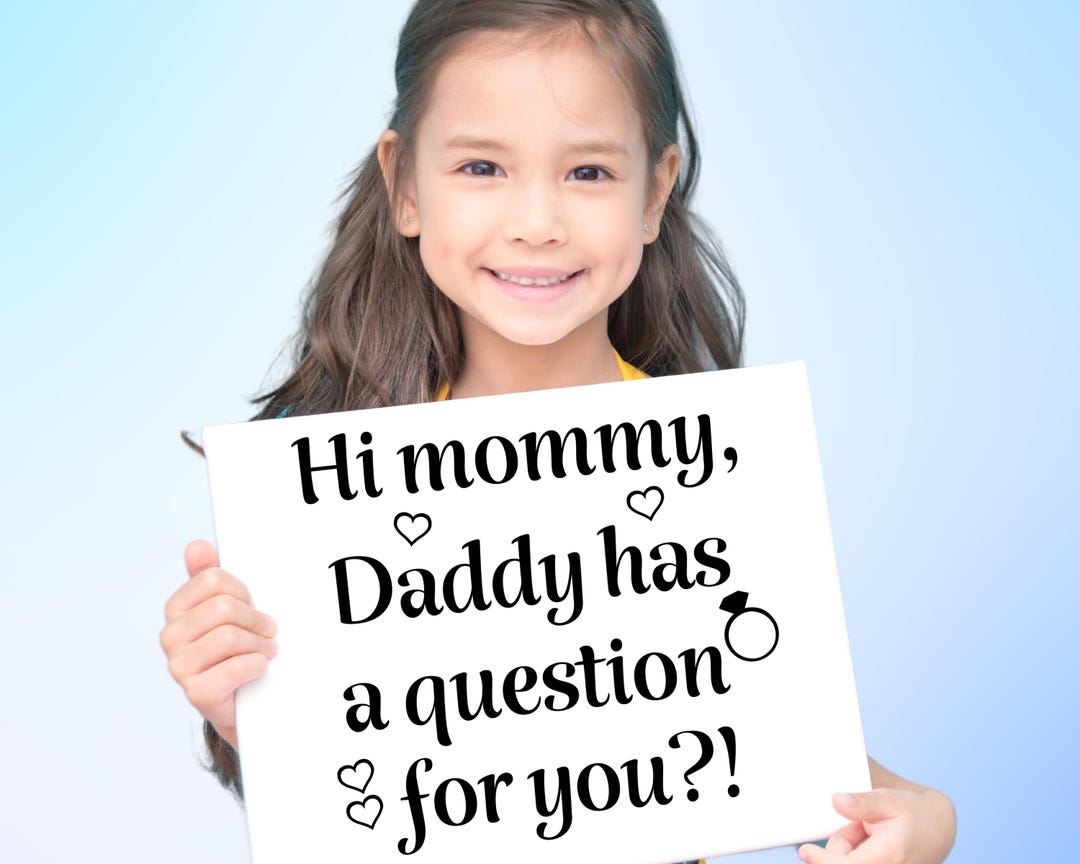 Bavaglino BabyGrow Neonato 'Mummy Will You Marry Daddy?' – 100% Cotone UK