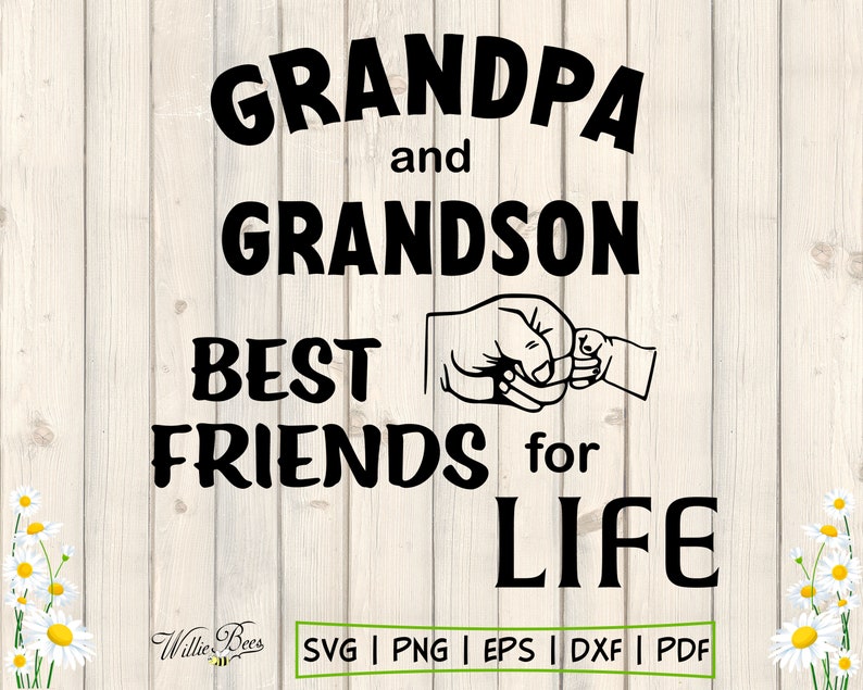 Download Grandpa And Grandson SVG Best Friends For Life Grandpa ...