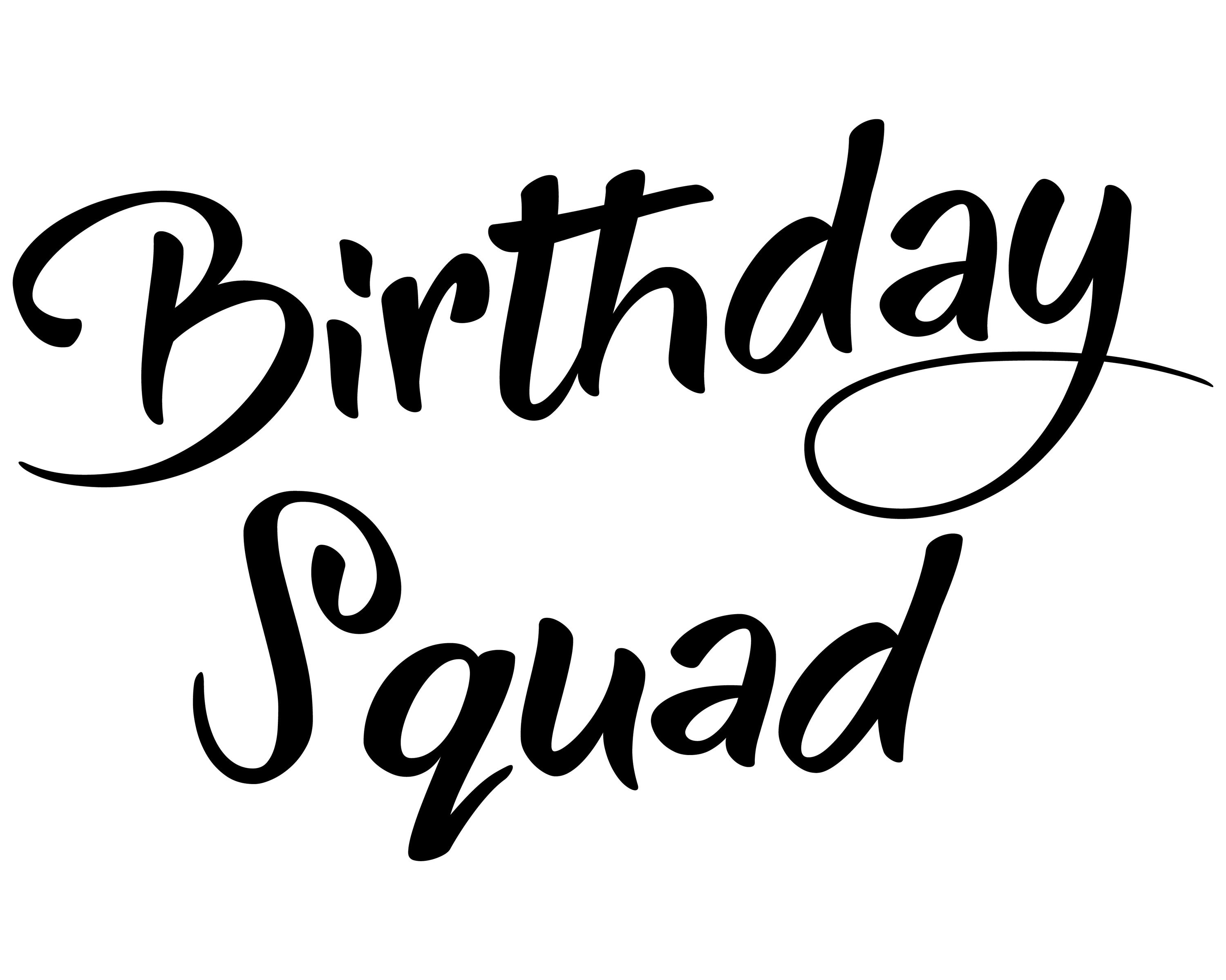 Download Birthday Squad SVG Birthday Girl SVG Birthday Quote T ...