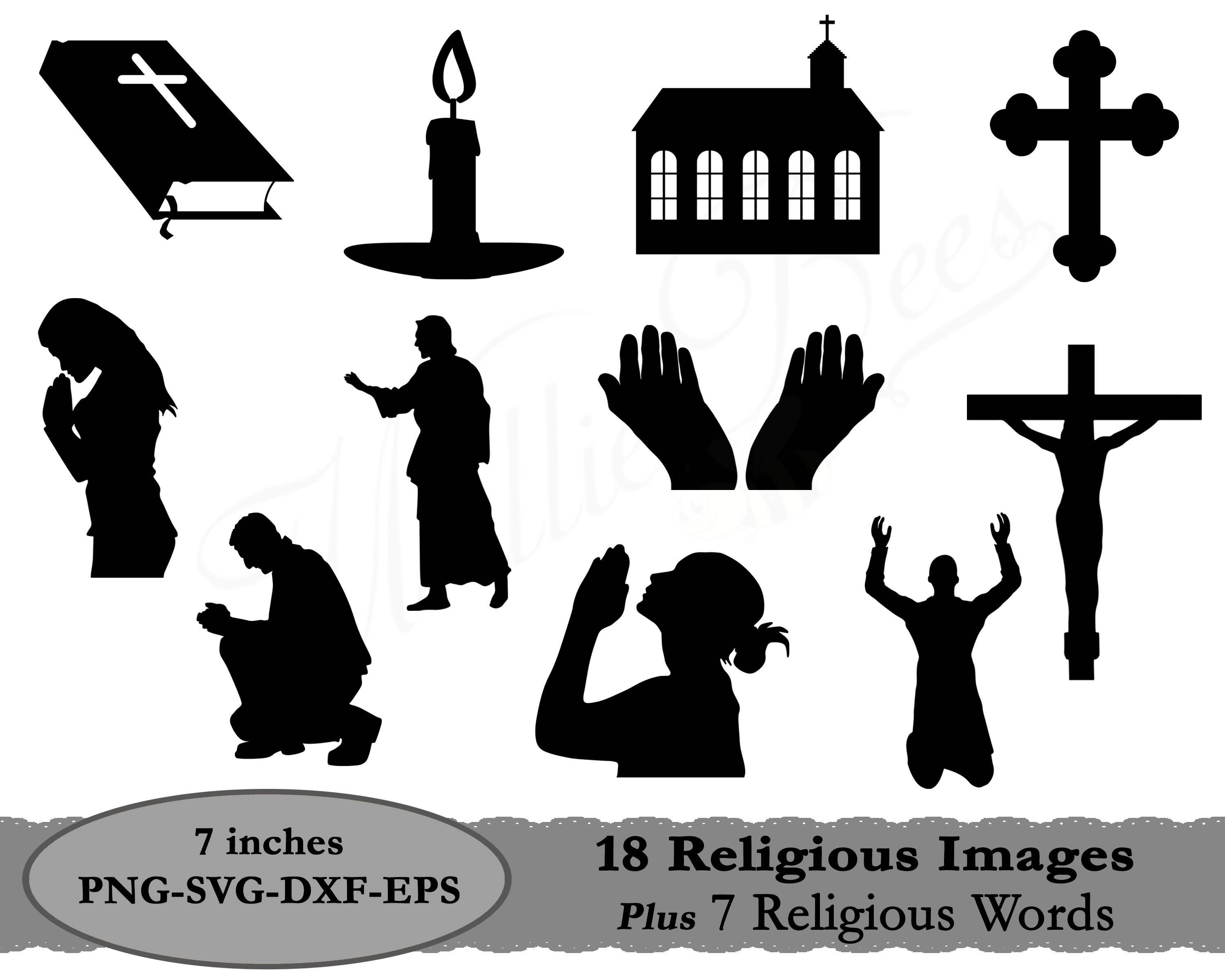Download Religious SVG Pray SVG Bible SVG Praying Hands Faith God ...