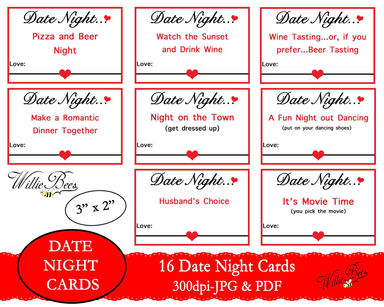 date night coupons love