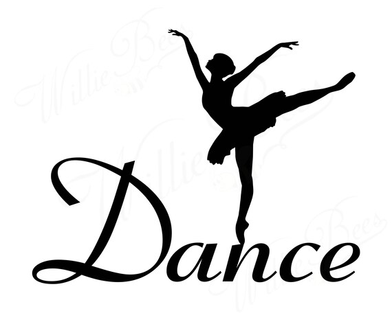 Ballet SVG Dance SVG Dancer SVG Dance Cut File Love To | Etsy