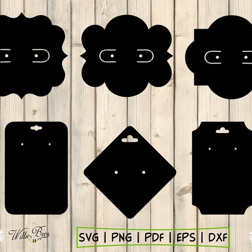 Earring Holder Display Cards Template SVG DXF Cricut Laser Cut File | islamiyyat.com Earring Holder Display Cards Template Svg Dxf Cricut Laser Cut File | Islamiyyat.Com