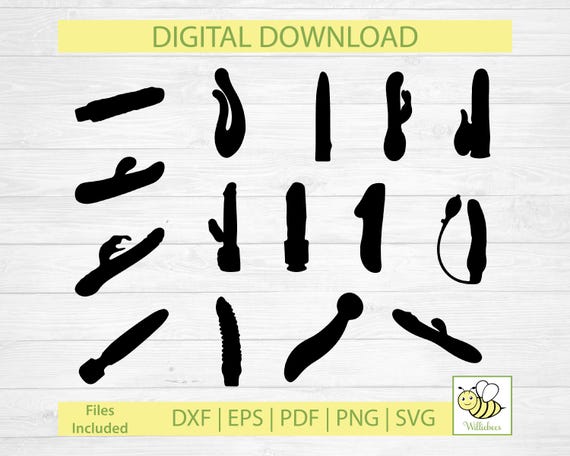 Vibrator SVG Clipart, Dildo Sex, Couples Love Toys, Erotic Stimulation, Erogenous Zone, Sexual Pleasure, Mature Happy Toys, Digital Download