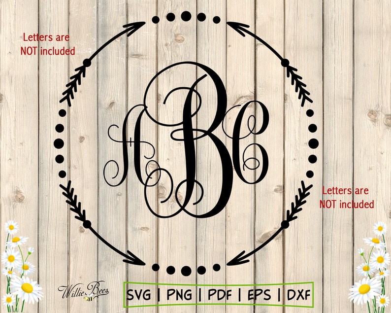 Download Circle Monogram Frame Svg Circle Frame Arrow Monogram Frame Svg Wedding Frame Arrow Circle Monogram Svg Digital Download Glowforge Clip Art Art Collectibles Vadel Com