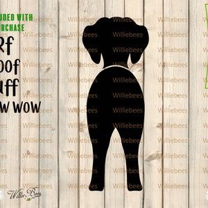 Dalmatiner Hund Butt SVG, Hund Aufkleber Bild, Glowforge Laser, Hundehaken, Hunderasse, Hundebecher, Dalmatiner Clipart, digitaler Download
