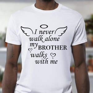 Loss Of Brother, Remembering You SVG, In Memory Of, Missing You, Grieving Quote, Never Forgotten, Sympathy SVG, Digital Download