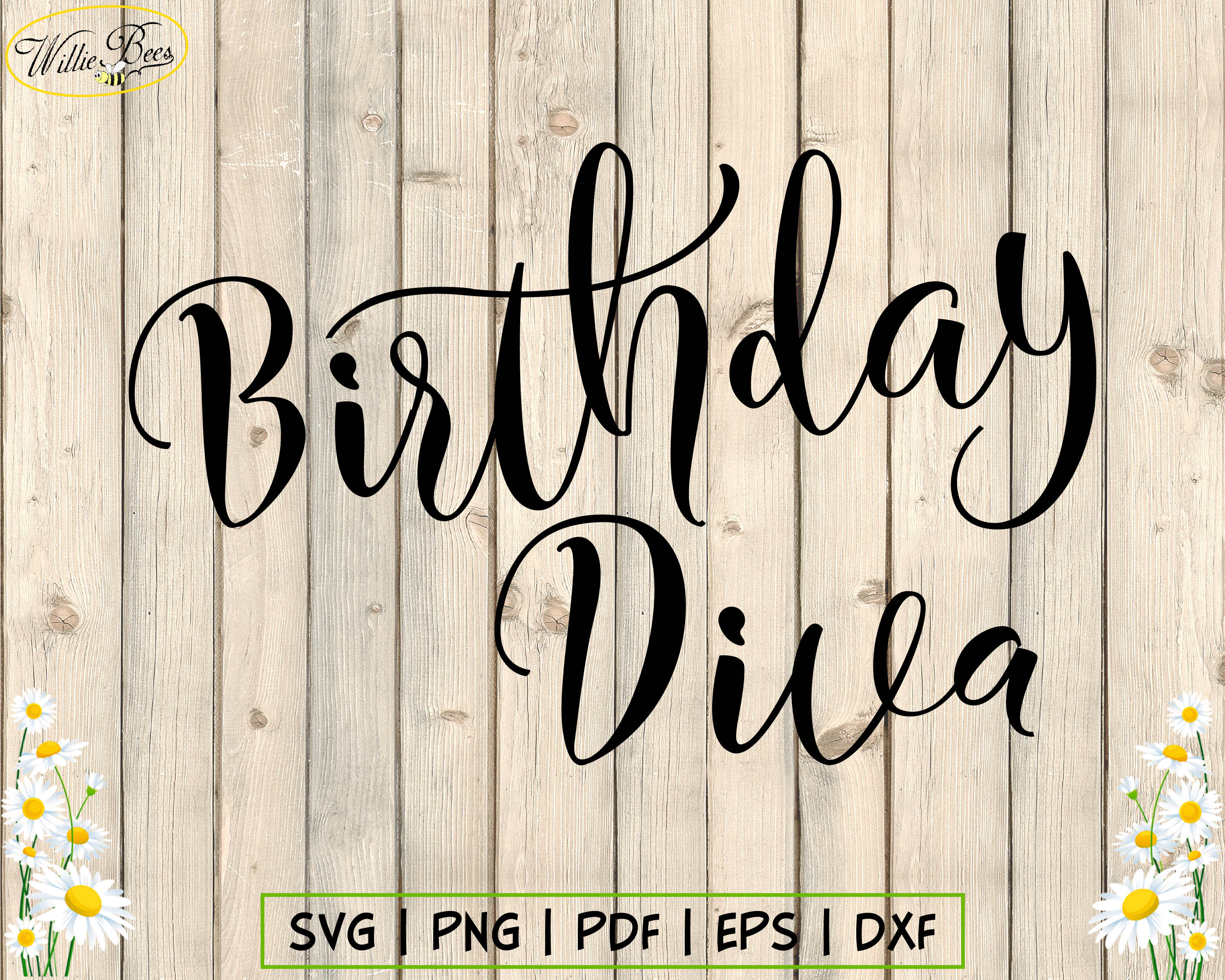 Download Birthday Diva SVG Birthday Girl SVG Happy Birthday Diva | Etsy