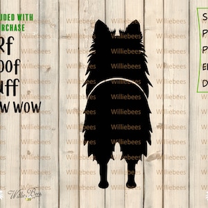 Sheltie Hund SVG, Shetland Sheepdog, Hund Butt, Hütehund, Hundebild, Hund Aufkleber, Hundehaken, Glowforge Laser, digitaler Download