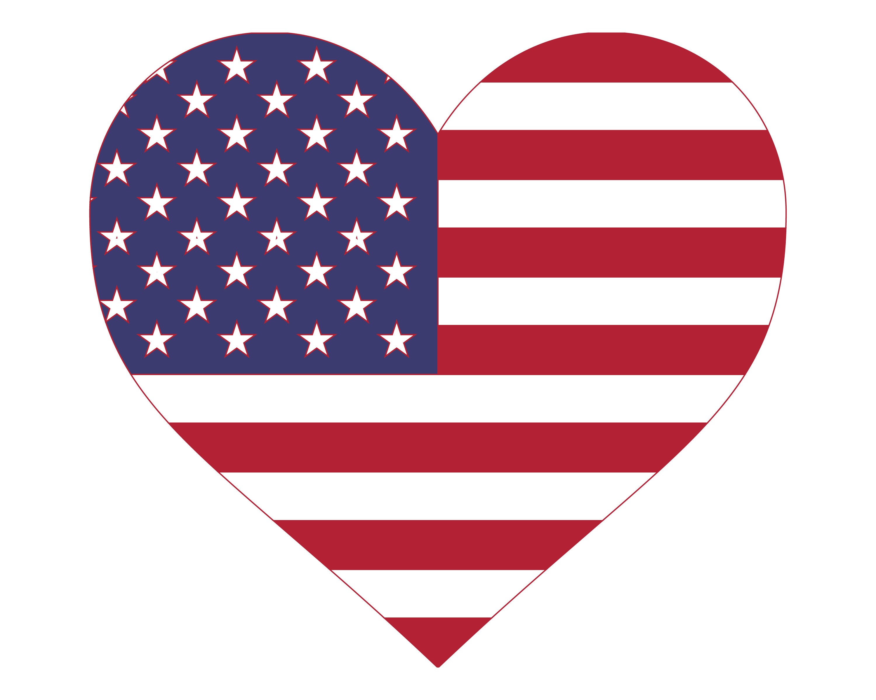 Free Free American Flag Heart Svg 828 SVG PNG EPS DXF File