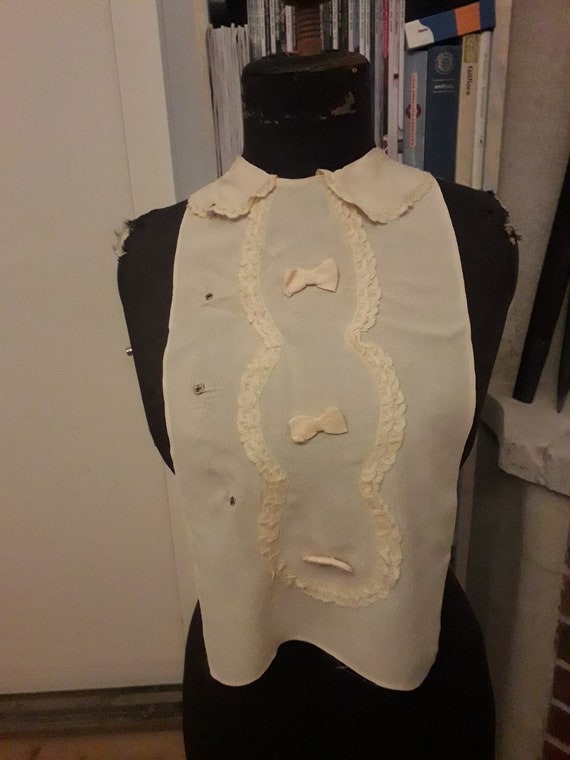 False blouse front 1930s
