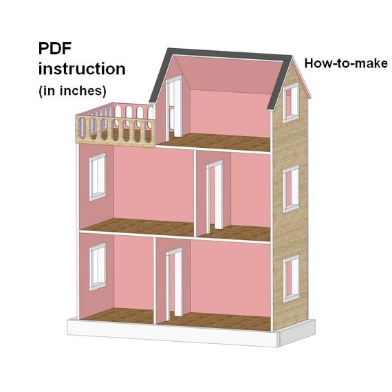 18 inch doll houses