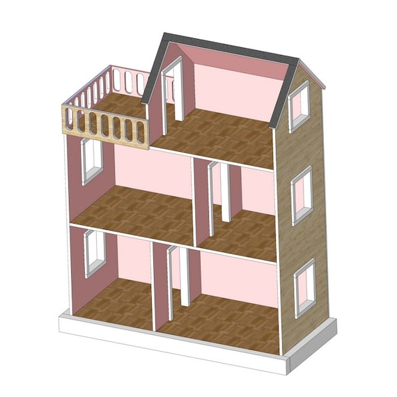 DIY - How to Make: Doll Apartment Building PLUS Balconies #WithMe