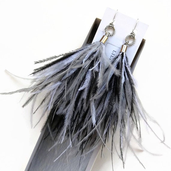Tie dye Feather Earring| Sustainable Handmade Jewelry | She-Bang Shop –  She-bang Shop