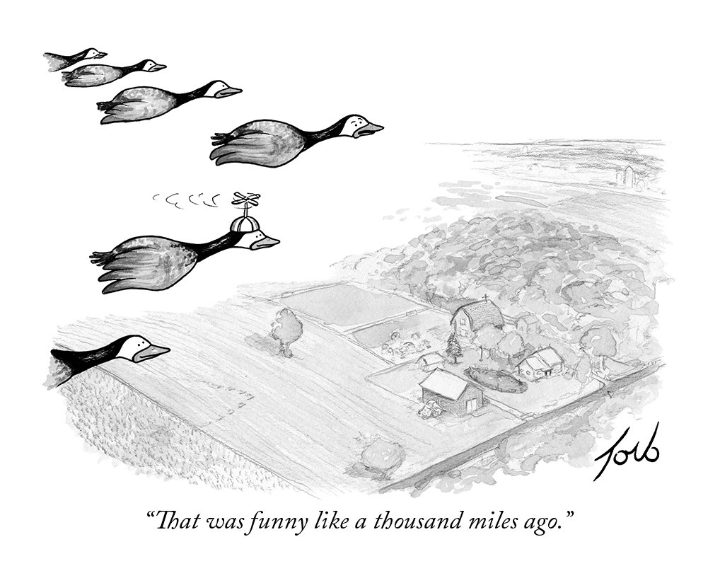 Signed Print of My New Yorker Cartoon Signed Print of My New Yorker Cartoon