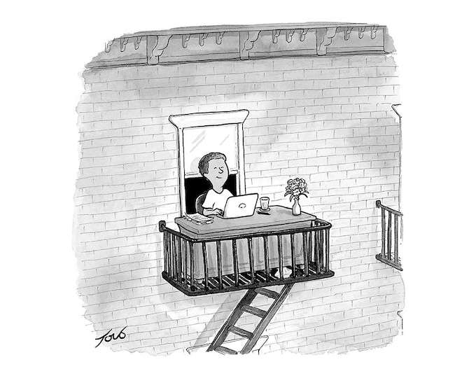 Signed Print of My New Yorker Cartoon yes the Planet Got - Etsy Australia