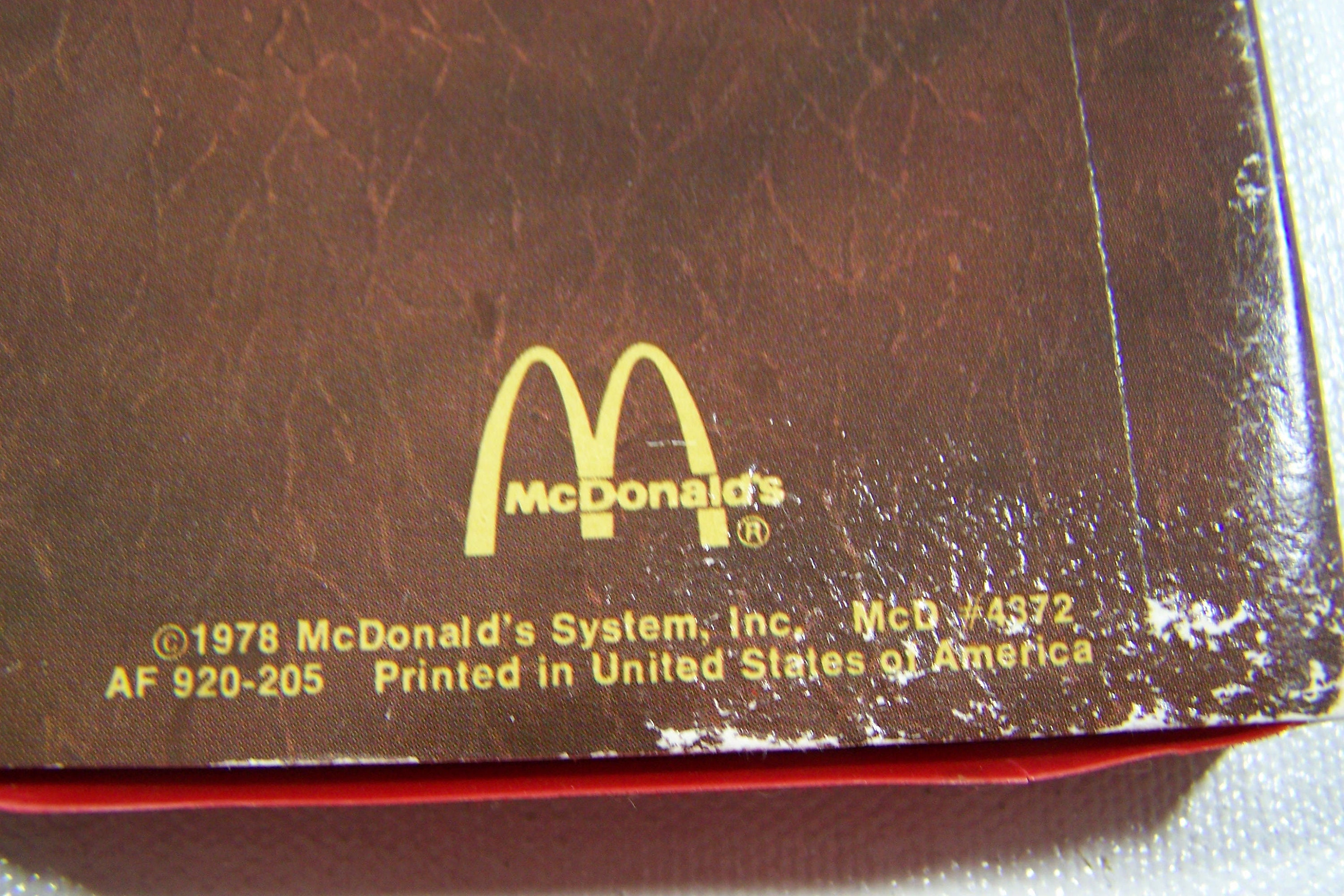 Xmas McDonalds Vintage 1979 Ornament Christmas Trio Three Carolers