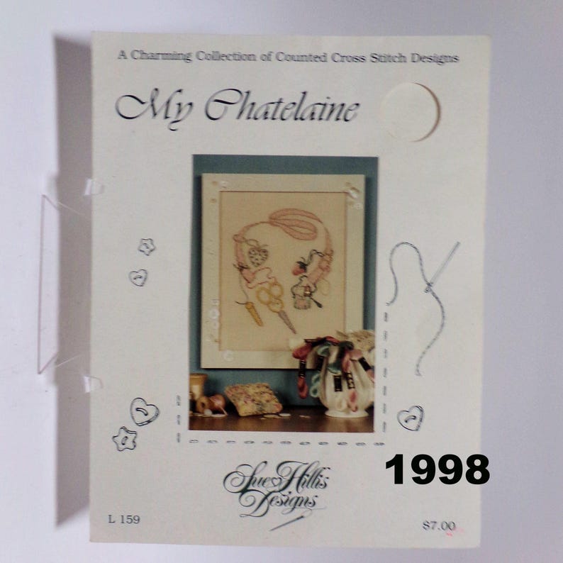 Kit Sue Hillis Designs: My Chatelaine Counted Cross-stitch Pattern (no ...
