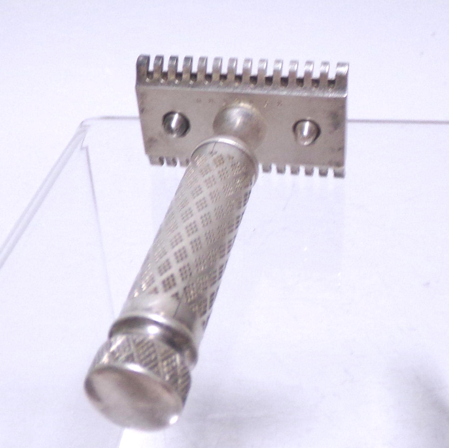 Gillette Razor and Box Vintage Double-edged Safety Razor Silver-tone ...
