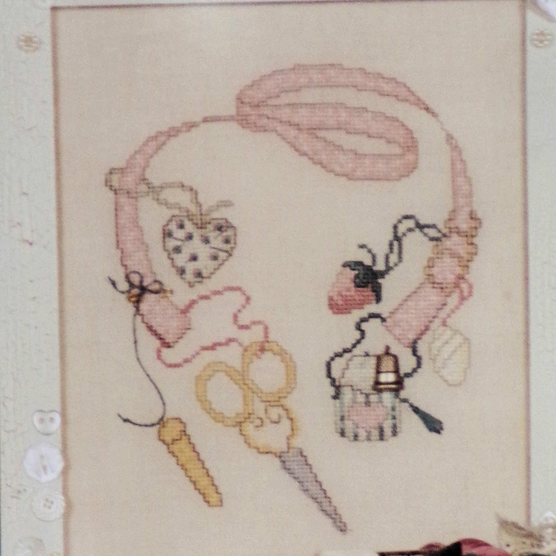 Kit Sue Hillis Designs: My Chatelaine Counted Cross-stitch Pattern (no ...