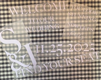 Custom Vinyl Decals, Personalized Car or Bag Stickers