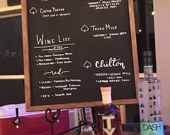 Custom Wedding, Shower, Party Bar Signs!