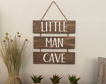 little man cave nursery bedding