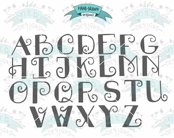 DIGITAL Instant Download, Megan's Hope Font Letter Pack w/ Bonus Design, Hope Svg, DXF, PNG, Logos, Inspiration svg, cut file, Hand written,