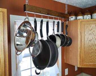 Hanging Pot Rack Etsy