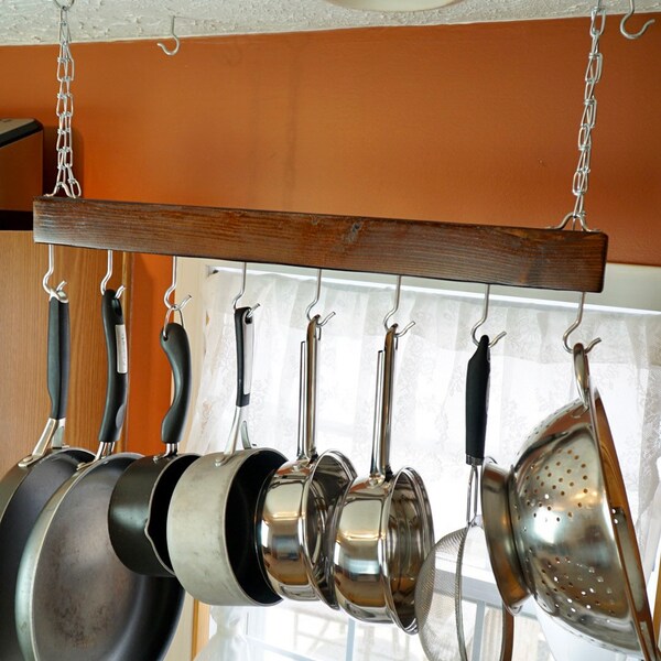 Hanging Pot Rack Etsy